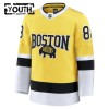 Boston Bruins Fanatics NHL Stadium Series Premium David Pastrnak 2025-26 Gold Trikot - Kinder