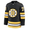 Boston Bruins Fanatics Premium Charlie Mcavoy 2025-26 Heim Schwarz Trikot - Herren