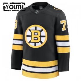 Boston Bruins Fanatics Premium Charlie Mcavoy 2025-26 Heim Schwarz Trikot - Kinder