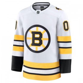 Boston Bruins Fanatics Premium Custom 2025-26 Auswärts Weiss Trikot - Herren