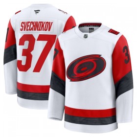 Carolina Hurricanes Fanatics Premium Andrei Svechnikov 2025-26 Auswärts Weiss Trikot - Herren