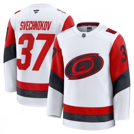 Carolina Hurricanes Fanatics Premium Andrei Svechnikov 2025-26 Auswärts Weiss Trikot - Herren