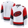 Carolina Hurricanes Fanatics Premium Custom 2025-26 Auswärts Weiss Trikot - Herren