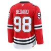 Chicago Blackhawks Fanatics Centennial Premium Connor Bedard 2025-26 Rot Trikot - Herren