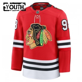 Chicago Blackhawks Fanatics Centennial Premium Connor Bedard 2025-26 Rot Trikot - Kinder