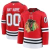 Chicago Blackhawks Fanatics Centennial Premium Custom 2025-26 Rot Trikot - Herren