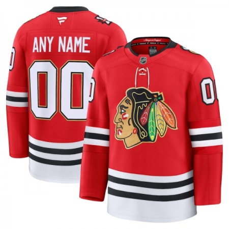 Chicago Blackhawks Fanatics Centennial Premium Custom 2025-26 Rot Trikot - Herren