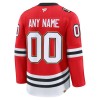 Chicago Blackhawks Fanatics Centennial Premium Custom 2025-26 Rot Trikot - Herren