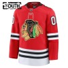 Chicago Blackhawks Fanatics Centennial Premium Custom 2025-26 Rot Trikot - Kinder