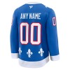 Colorado Avalanche Fanatics Heritage Premium Custom 2025-26 Alternate Blau Trikot - Herren
