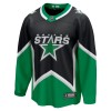 Dallas Stars Fanatics Premium Custom 2025-26 Alternate Schwarz Trikot - Herren