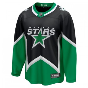 Dallas Stars Fanatics Premium Custom 2025-26 Alternate Schwarz Trikot - Herren
