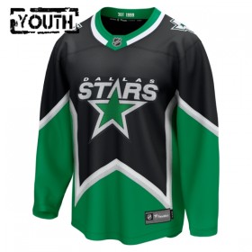 Dallas Stars Fanatics Premium Custom 2025-26 Alternate Schwarz Trikot - Kinder