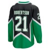 Dallas Stars Fanatics Premium Jason Robertson 2025-26 Alternate Schwarz Trikot - Herren
