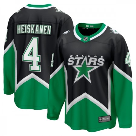 Dallas Stars Fanatics Premium Miro Heiskanen 2025-26 Alternate Schwarz Trikot - Herren Dallas Stars Fanatics Premium Miro Heiskanen 2025-26 Alternate Schwarz Trikot - Herren