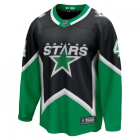 Dallas Stars Fanatics Premium Miro Heiskanen 2025-26 Alternate Schwarz Trikot - Herren