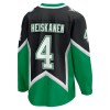 Dallas Stars Fanatics Premium Miro Heiskanen 2025-26 Alternate Schwarz Trikot - Herren