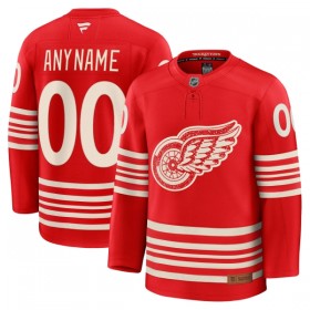Detroit Red Wings Fanatics Centennial Premium Custom 2025-26 Rot Trikot - Herren