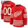 Detroit Red Wings Fanatics Centennial Premium Custom 2025-26 Rot Trikot - Kinder