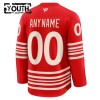 Detroit Red Wings Fanatics Centennial Premium Custom 2025-26 Rot Trikot - Kinder