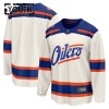 Edmonton Oilers Fanatics Premium Custom 2025-26 Alternate Weiss Trikot - Kinder