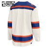 Edmonton Oilers Fanatics Premium Custom 2025-26 Alternate Weiss Trikot - Kinder