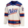Edmonton Oilers Fanatics Premium Leon Draisaitl 2025-26 Alternate Weiss Trikot - Herren