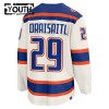 Edmonton Oilers Fanatics Premium Leon Draisaitl 2025-26 Alternate Weiss Trikot - Kinder