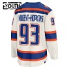 Edmonton Oilers Fanatics Premium Ryan Nugent-Hopkins 2025-26 Alternate Weiss Trikot - Kinder