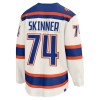 Edmonton Oilers Fanatics Premium Stuart Skinner 2025-26 Alternate Weiss Trikot - Herren