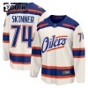 Edmonton Oilers Fanatics Premium Stuart Skinner 2025-26 Alternate Weiss Trikot - Kinder