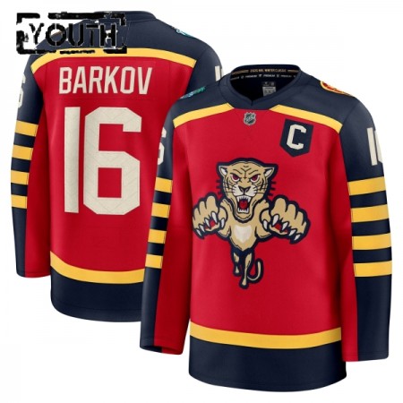 Florida Panthers Fanatics Premium Aleksander Barkov 2025-26 Winter Classic Rot Trikot - Kinder