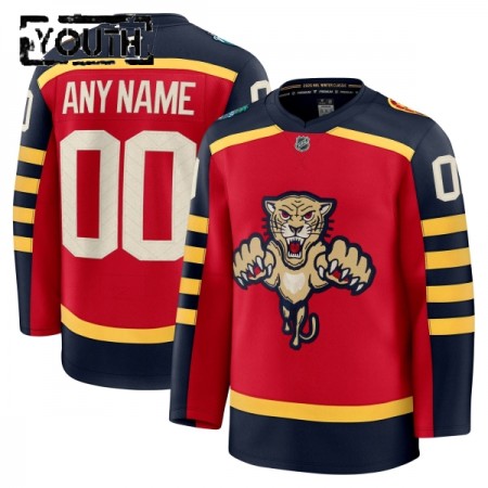Florida Panthers Fanatics Premium Custom 2025-26 Winter Classic Rot Trikot - Kinder