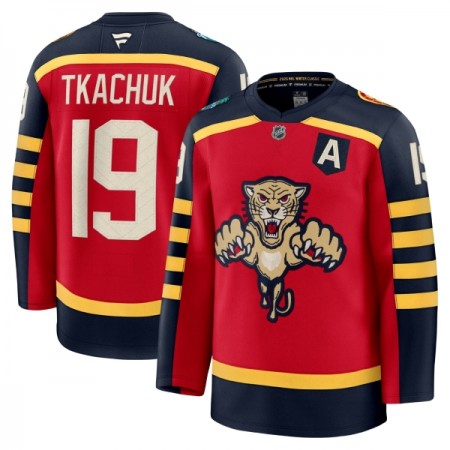 Florida Panthers Fanatics Premium Matthew Tkachuk 2025-26 Winter Classic Rot Trikot - Herren