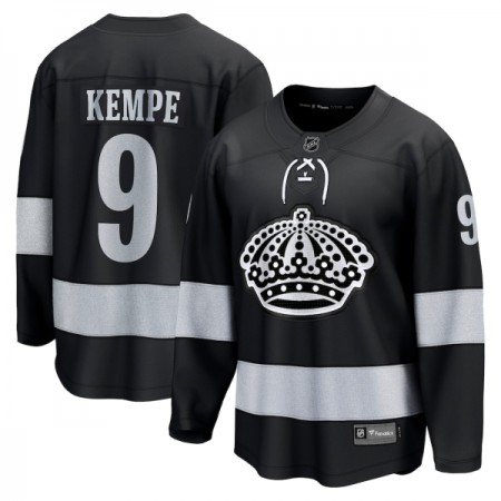 Los Angeles Kings Fanatics Premium Adrian Kempe 2025-26 Alternate Schwarz Trikot - Herren