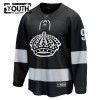 Los Angeles Kings Fanatics Premium Adrian Kempe 2025-26 Alternate Schwarz Trikot - Kinder