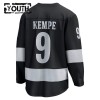 Los Angeles Kings Fanatics Premium Adrian Kempe 2025-26 Alternate Schwarz Trikot - Kinder
