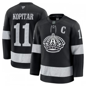Los Angeles Kings Fanatics Premium Anze Kopitar 2025-26 Alternate Schwarz Trikot - Herren