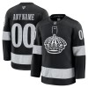 Los Angeles Kings Fanatics Premium Custom 2025-26 Alternate Schwarz Trikot - Herren