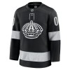 Los Angeles Kings Fanatics Premium Custom 2025-26 Alternate Schwarz Trikot - Herren