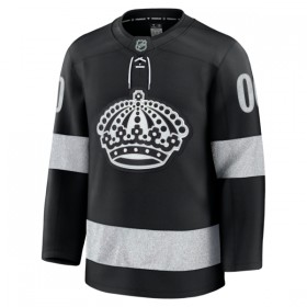 Los Angeles Kings Fanatics Premium Custom 2025-26 Alternate Schwarz Trikot - Herren