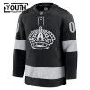 Los Angeles Kings Fanatics Premium Custom 2025-26 Alternate Schwarz Trikot - Kinder