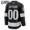 Los Angeles Kings Fanatics Premium Custom 2025-26 Alternate Schwarz Trikot - Kinder