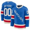 New York Rangers Fanatics Centennial Premium Custom 2025-26 Blau Trikot - Herren