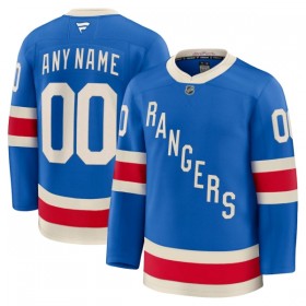 New York Rangers Fanatics Centennial Premium Custom 2025-26 Blau Trikot - Herren