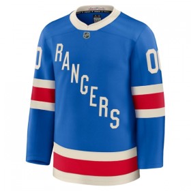 New York Rangers Fanatics Centennial Premium Custom 2025-26 Blau Trikot - Herren
