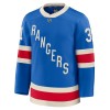 New York Rangers Fanatics Centennial Premium Igor Shesterkin 2025-26 Blau Trikot - Herren