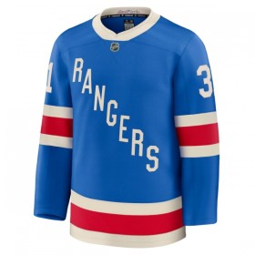 New York Rangers Fanatics Centennial Premium Igor Shesterkin 2025-26 Blau Trikot - Herren