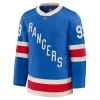 New York Rangers Fanatics Centennial Premium Mika Zibanejad 2025-26 Blau Trikot - Herren