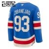 New York Rangers Fanatics Centennial Premium Mika Zibanejad 2025-26 Blau Trikot - Kinder